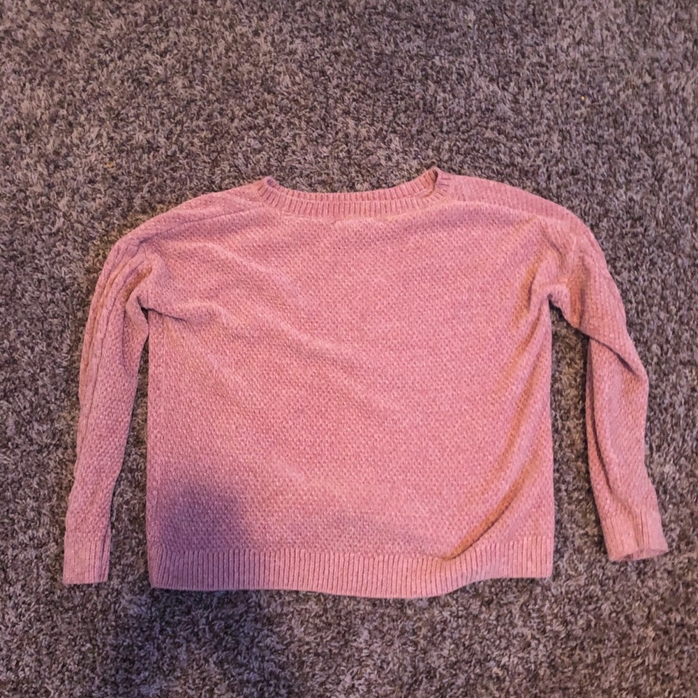 Cute, pink sweater!